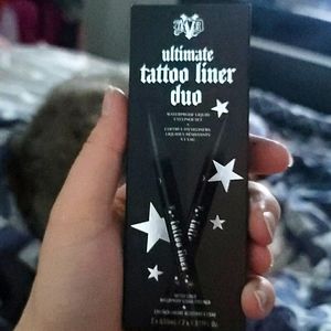 Black and Brown Kat Von D liner